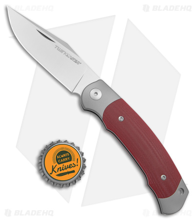 Viper Twin Slip Joint Knife Red G-10 (3" Satin)