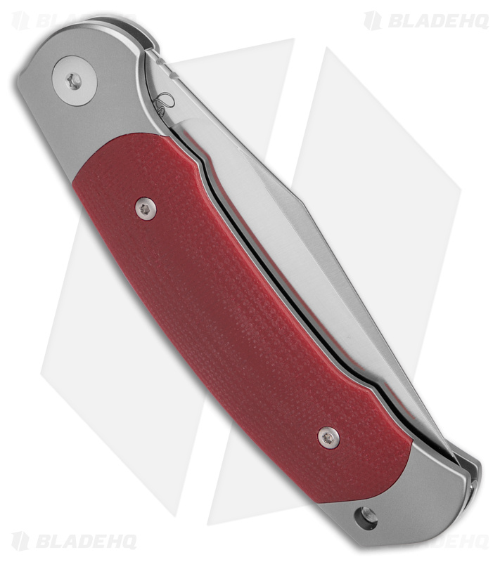 Viper Twin Slip Joint Knife Red G-10 (3" Satin)