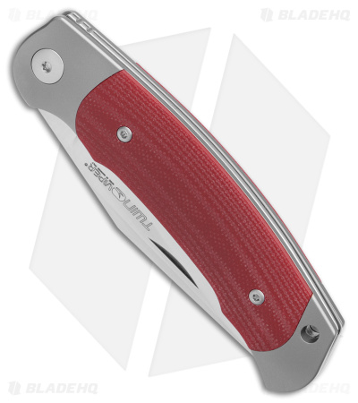 Viper Twin Slip Joint Knife Red G-10 (3" Satin)