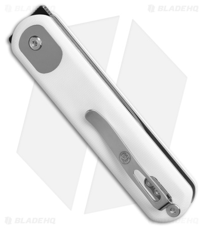 Vosteed Corgi Treklock Knife White G-10 (3" Black) CG3S01
