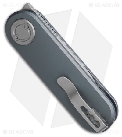 Vosteed Corgi V Vanchor Lock Knife Gray Aluminum (2.4" Satin)