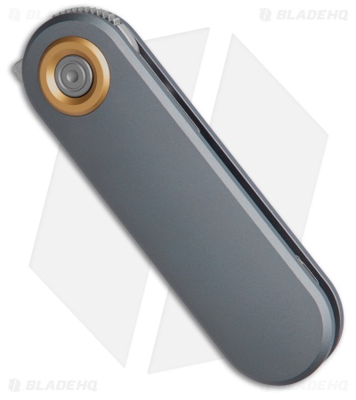 Vosteed Corgi V Vanchor Lock Knife Gray Aluminum (2.4" Satin)