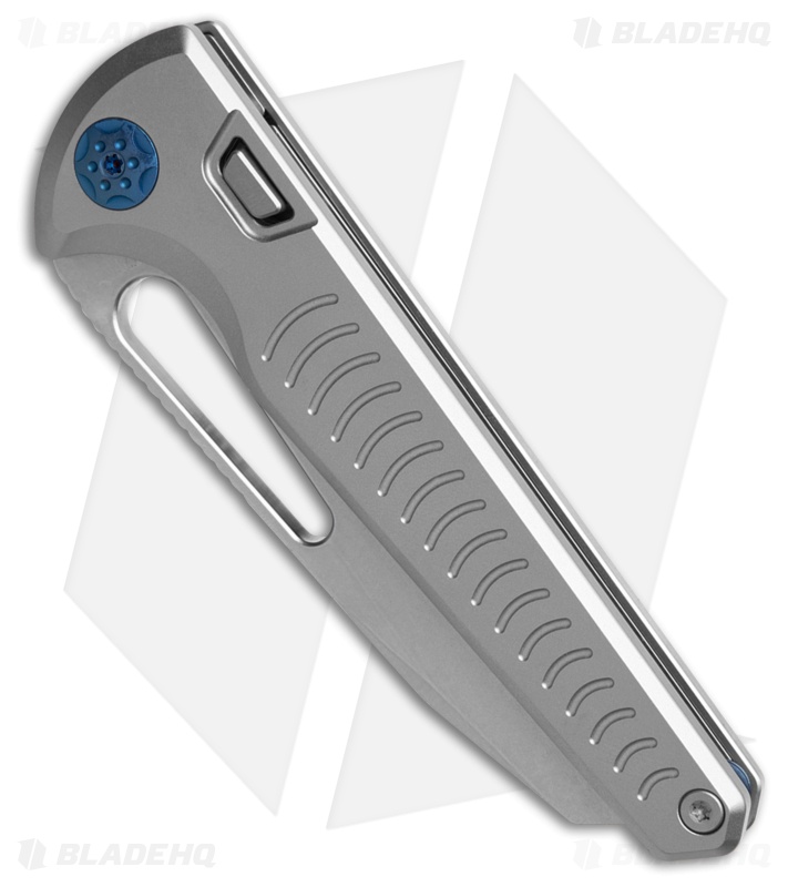 Vosteed Gavko Leopard Top Liner Lock Knife Gray Ti SW