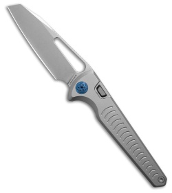 Vosteed Gavko Leopard Top Liner Lock Knife Gray Titanium (3.4" Stonewash)
