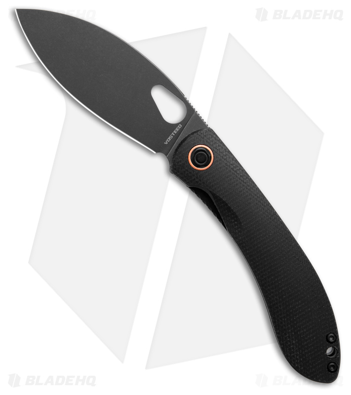 Vosteed Nightshade Thumb Hole/Black Micarta/Black - Blade HQ
