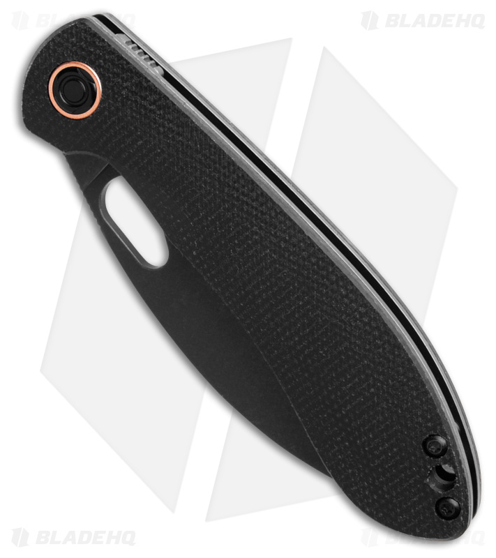 Vosteed Nightshade Thumb Hole/Black Micarta/Black - Blade HQ