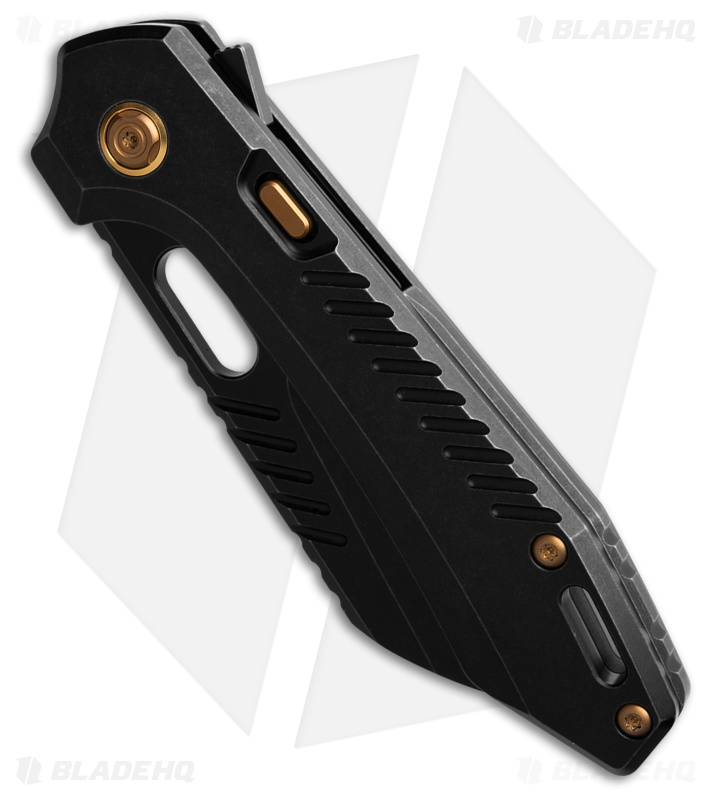 Vosteed RSKAOS Sheepsfoot Top Liner Lock Knife Black Ti