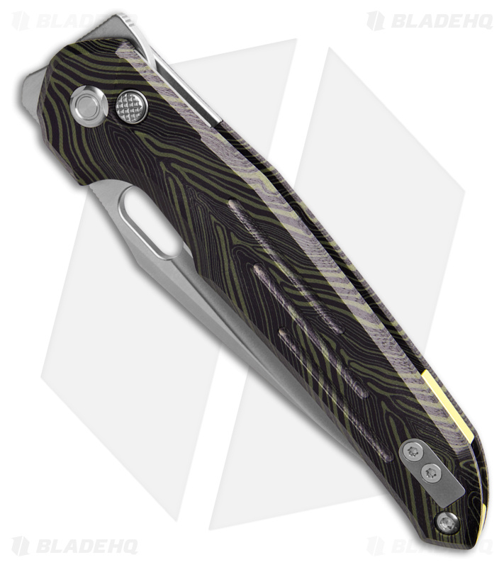 Vosteed Thunderbird Knife Green G-10 (Sat) TB3SG3 - Blade HQ
