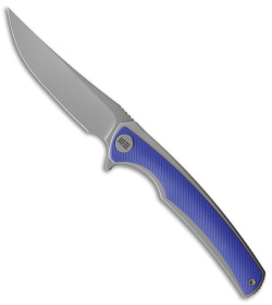 WE Knife Co. 704XB Liner Lock Knife Blue G-10 (3.5" Satin)