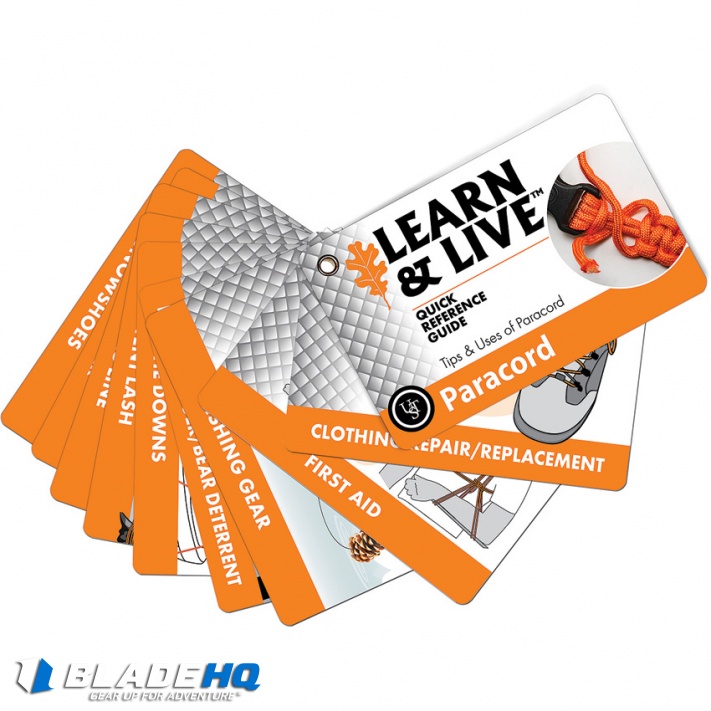 UST Learn & Live Cards Paracord