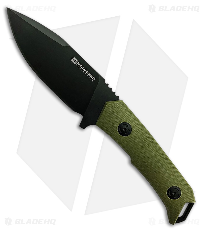 Willumsen Copenhagen Despot Medium OD Green G10 (4.00" Black)