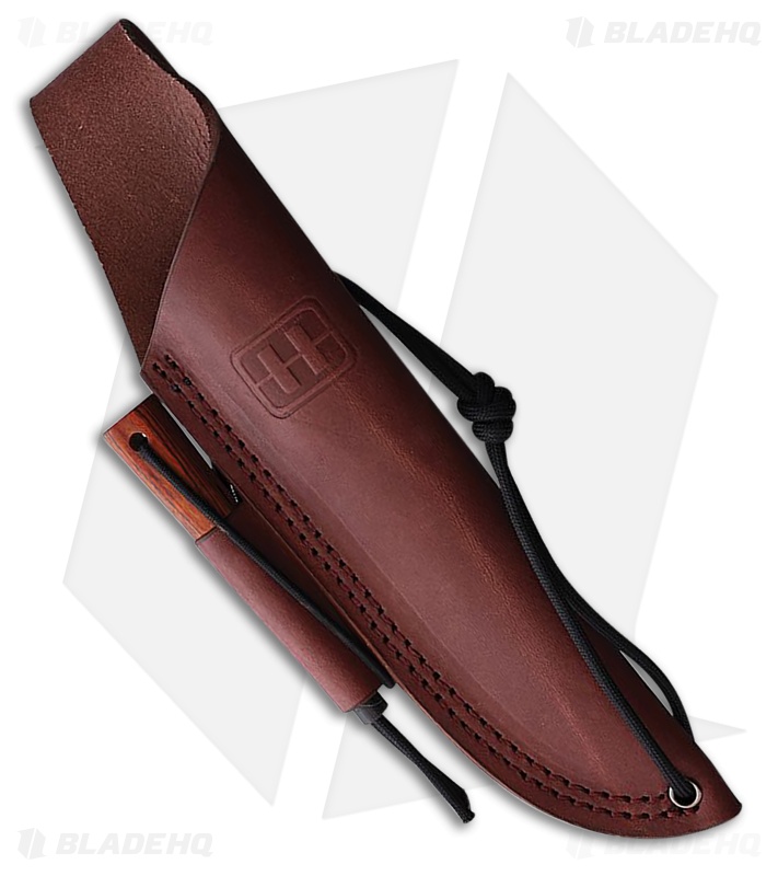 Willumsen Copenhagen Wild1 Fixed Blade Brown Wood (4.75" SW)