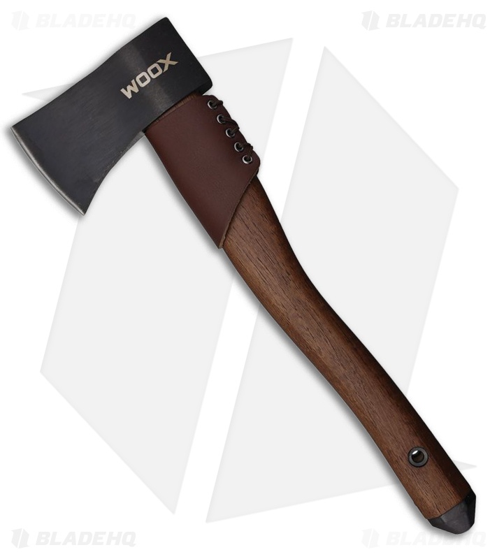 WOOX AX1 15.7" Bushcraft Axe Brown Appalachian Hickory WXA00104