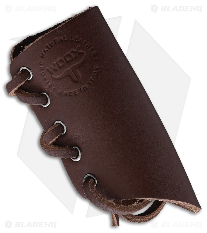 WOOX Forte Axe Leather Collar - Brown