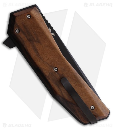 WOOX Leggenda Liner Lock Knife American Walnut (3.5" Black)