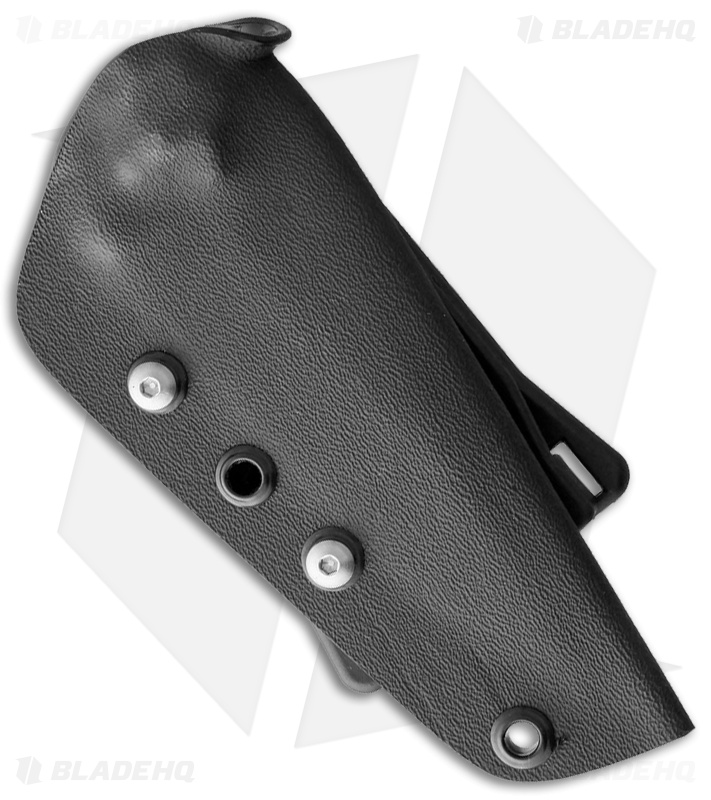 Wander Tactical Barracuda Fixed Blade Knife Black Micarta (3.9" Gray)