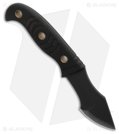 Wenger Blades Aphid Tracker Fixed Blade Knife Black Micarta (2.6" Black)