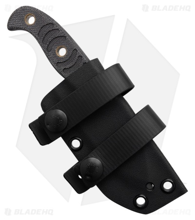 Wenger Blades Aphid Tracker Fixed Blade Knife Gray TeroTuf (2.6" Black)