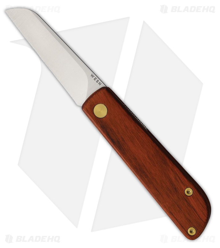 Wesn Goods Samla Friction Folder Knife Rosewood (2.45" Satin Sandvik 12C27)