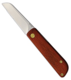 Wesn Goods Samla Friction Folder Knife Rosewood (2.45" Satin Bohler M390)