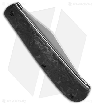 White River Trailhead Trapper Black Carbon Fiber Burl (3.1"SW)