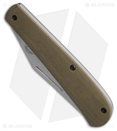 White River Trailhead Trapper Olive Drab Micarta (3.1"SW)