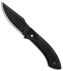 Winkler Knives Everycarry Fixed Blade Knife Black Rubber (3.25" Black)