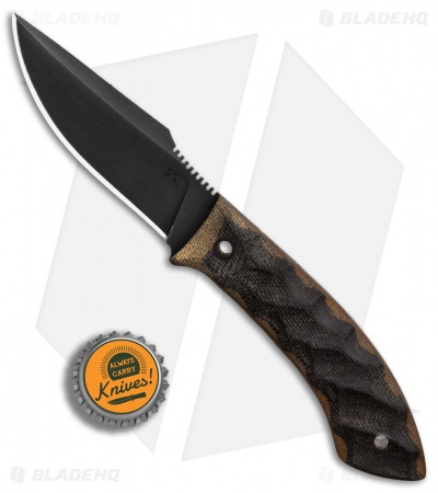 Winkler Knives Everycarry Fixed Blade Knife WASP Micarta (3.25" Black)