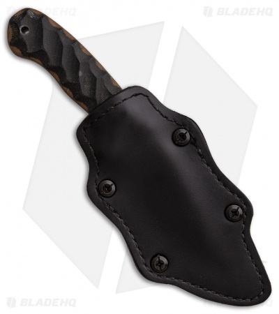 Winkler Knives Jaeger Fixed Blade Knife WASP Micarta (3.75" Black) 