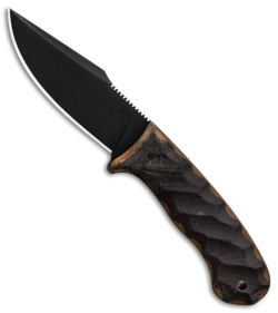 Winkler Knives Jaeger Fixed Blade Knife WASP Micarta (3.75" Black) 