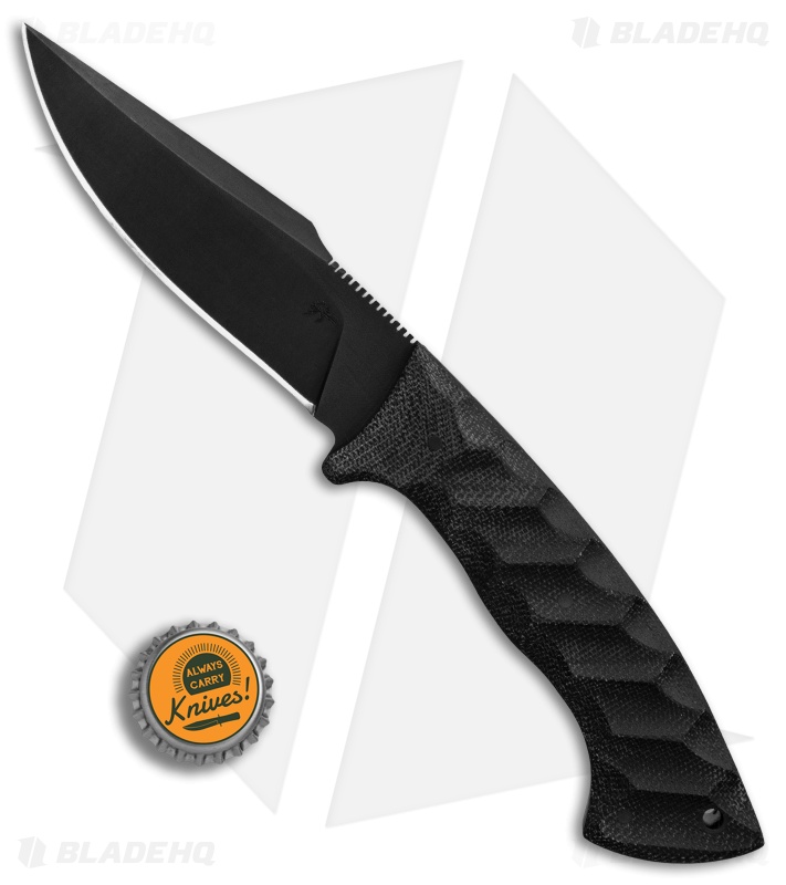 Winkler Knives WKII Pathfinder Fixed Blade Black Micarta