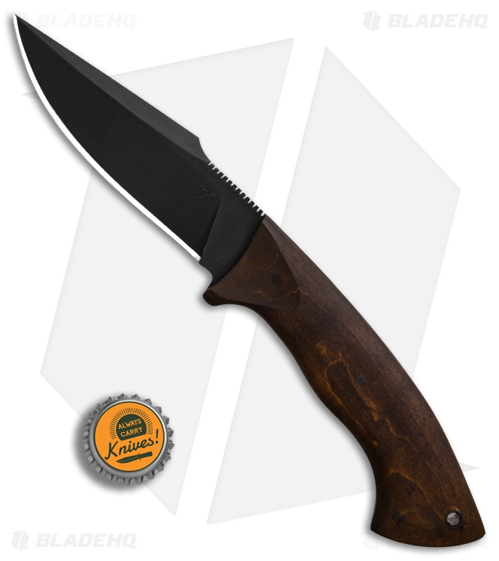 Winkler Knives Pathfinder Fixed Blade Knife Maple (4.75" Black)
