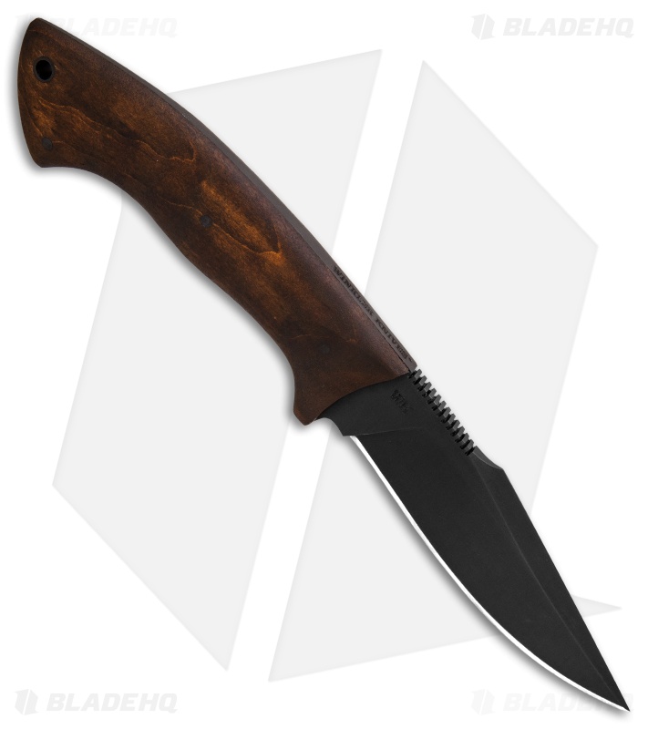 Winkler Knives Pathfinder Fixed Blade Knife Maple (4.75" Black)