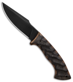 Winkler Knives Pathfinder Fixed Blade Knife WASP Micarta (4.75" Black)