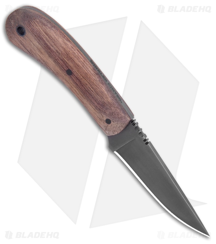 Winkler Standard Duty 2 Fixed Blade Walnut Wood (3.25" Black)
