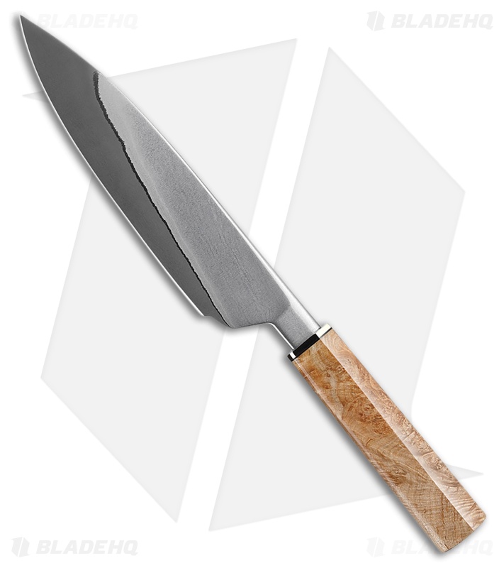 Xin Cutlery XinCraft 8" Chef's Kitchen Knife Stabilized Spalted Maple Burl