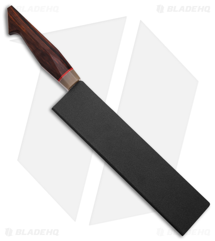Xin Cutlery Multangular 9" Kitchen Knife Rosewood/Buffalo Horn Mirror Dam.