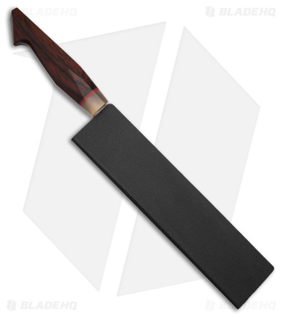 Xin Cutlery Multangular 9" Kitchen Knife Satin Rosewood/Buffalo Horn Satin