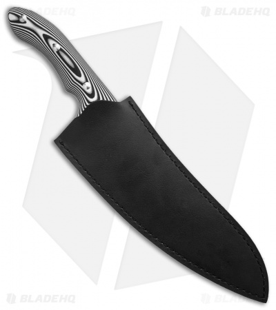 Xin Cutlery XinCross 8" Tactical Chef Knife Black/White G-10 (Stonewash)