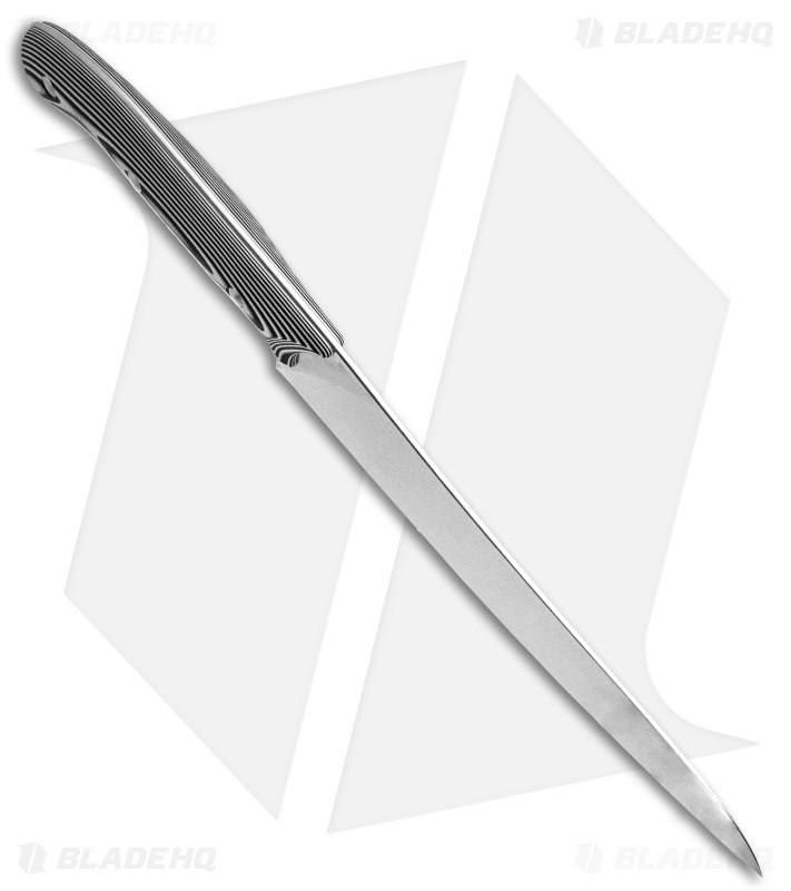 Xin Cutlery XinCross 8" Tactical Chef Knife Black/White G-10 (Stonewash)