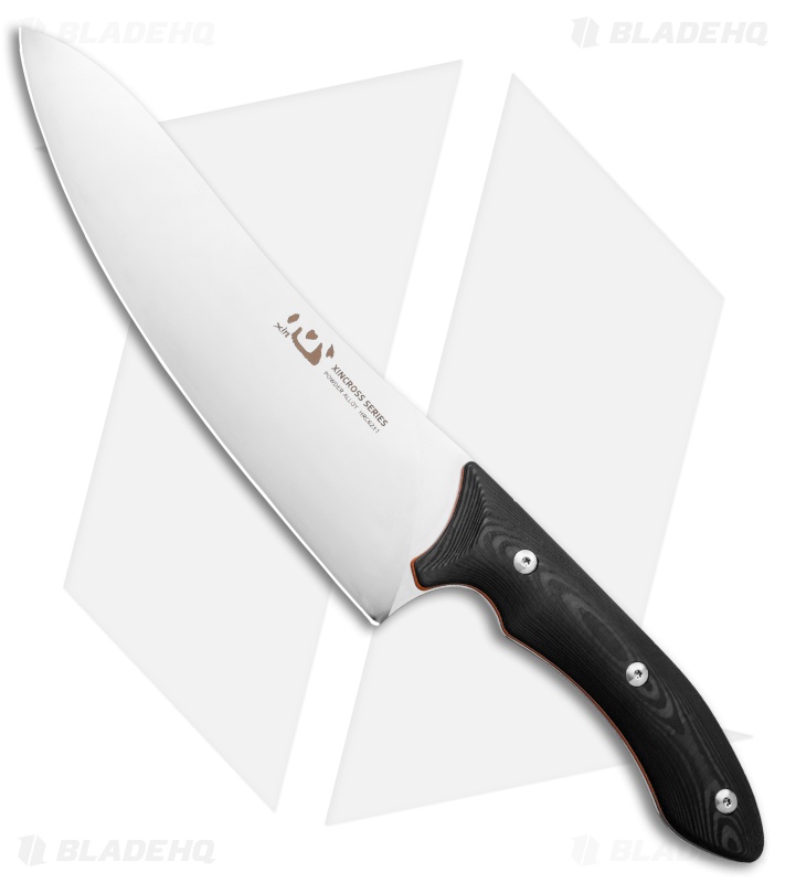 Xin Cutlery XinCross Tactical Chef Knife | Carbon Fiber + Satin | BHQ