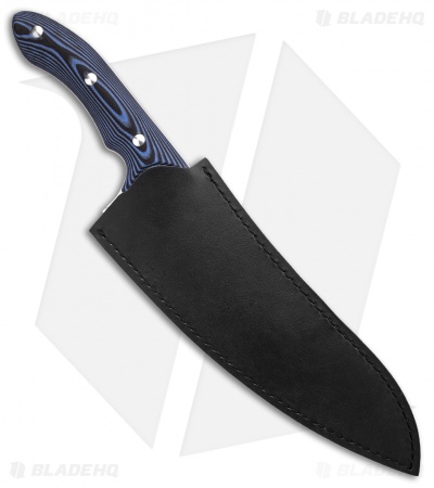 Xin Cutlery XinCross 8" Tactical Chef Knife Black/Blue G-10 (Satin)