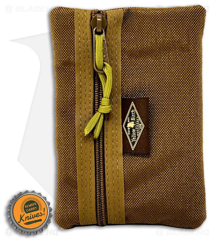 Yellow Birch PocKit Pro Classic Carry Pocket Organizer | Coyote