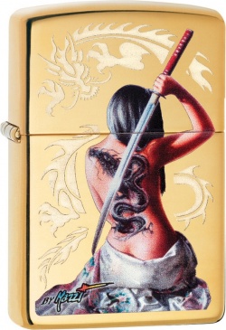 Zippo Lighter Mazzi Lighter (Brass)