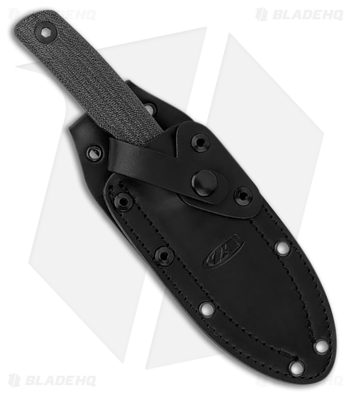 Zero Tolerance 0004 Fixed Blade Black Micarta