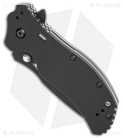 Zero Tolerance 0350 Assisted Opening Tritium Black G-10 (3.25" Black) *DISC*