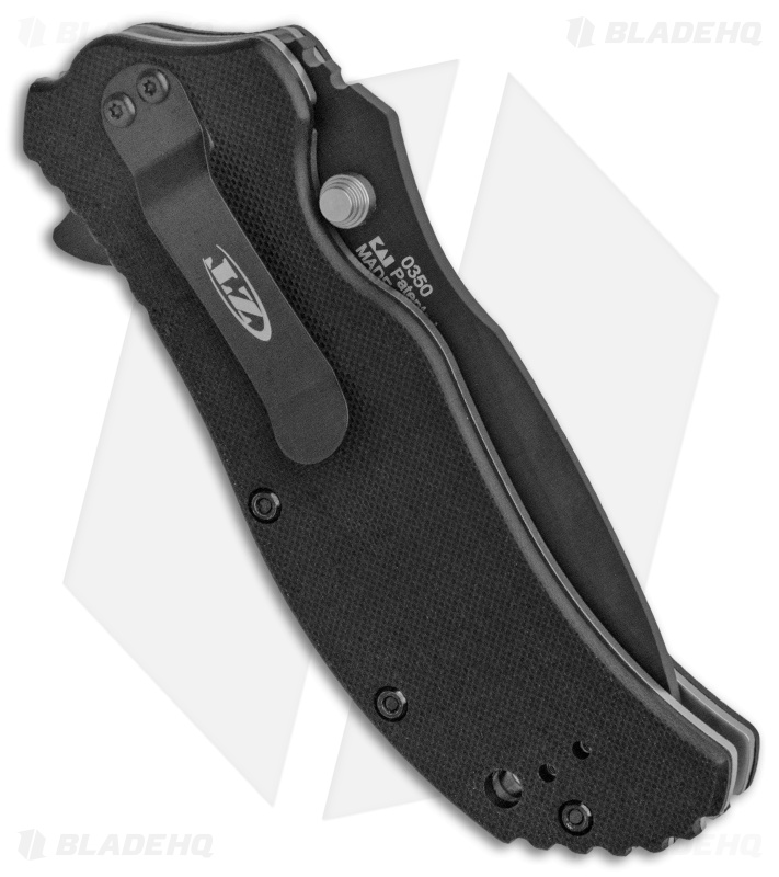 Zero Tolerance 0350 Assisted Opening Knife Black Cherry G-10 (3.25
