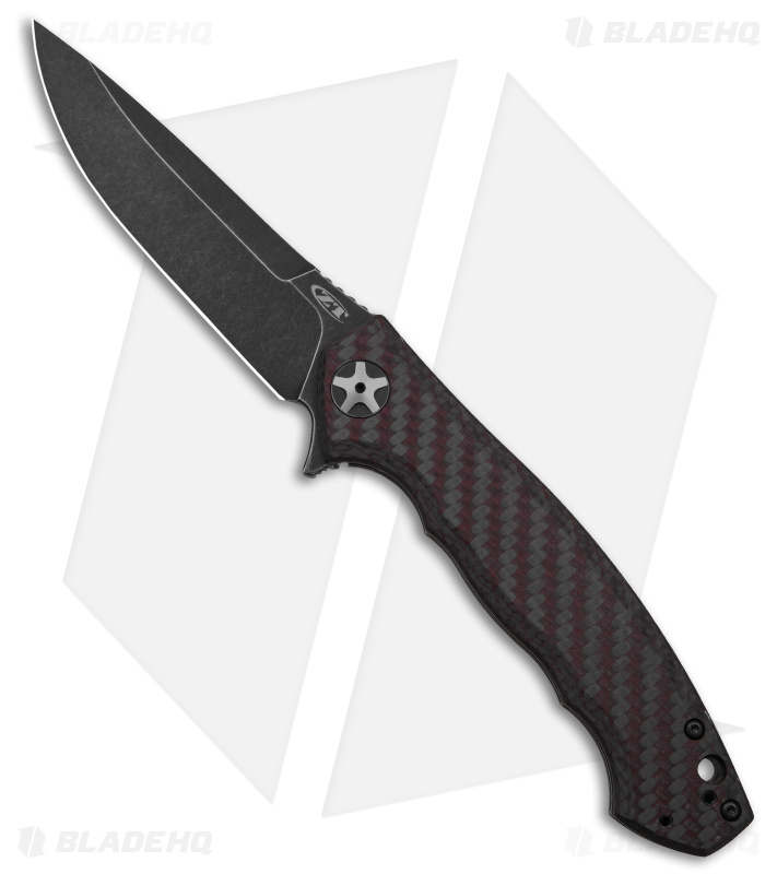 Zero Tolerance Sinkevich Knife Red CF/Black SW - Blade HQ