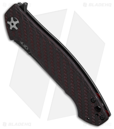 Zero Tolerance Sinkevich Knife Red CF/Black SW - Blade HQ
