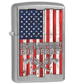 Zippo Second Amendment Designed Lighter